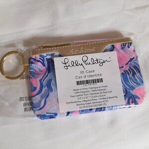 Lilly Pulitzer ID Case Shade Seekers Coin Purse Mini Wallet